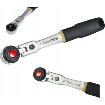 Klíč PROXXON Ráčna s kloubovou hlavou 1/4" s otočnou hlavou 23074