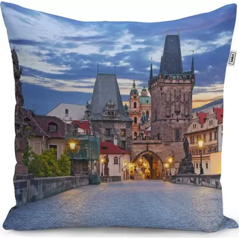 Polštář Sablio Polštář Karlův most - 60x60 cm