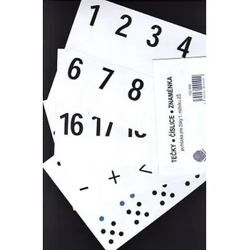 Matematika Tečky - číslice - znaménka - Pomůcka pro 1. ročník (perforace, A5)