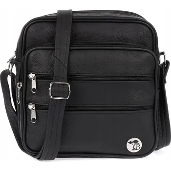 Kabelka Beltimore sportovní taška z pravé kůže, bez vzoru