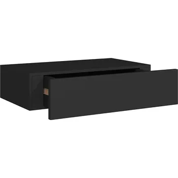 police Police MDF deska VidaXL 40 x 23,5 cm černá