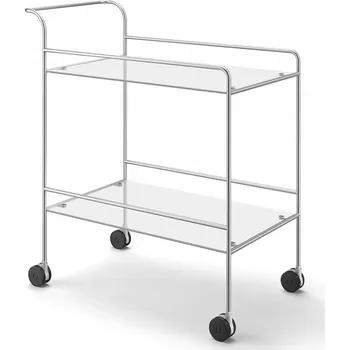 Servírovací stolek Zack MECOR Barový Vozík - Servírovací Stolek na Kolečkách