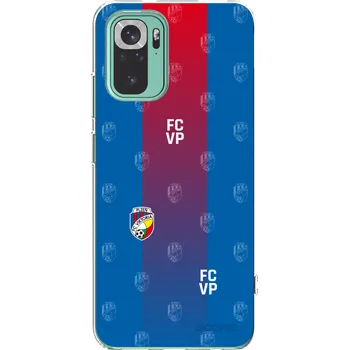 Pouzdro na mobilní telefon Picasee silikonový průhledný obal pro Xiaomi Redmi Note 10 Pro - FC Viktoria Plzeň F