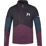 mikina pánská HANNAH NIRO HZ anthracite/prune purple mel - M