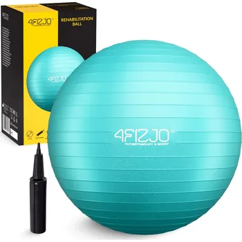 Gymnastický míč 4FIZJO Nafukovací gymnastický míč 4FIZJO 65cm ZELENÁ