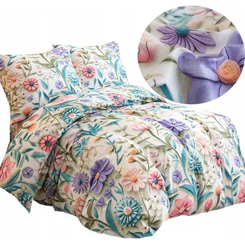 Povlečení Sada povlečení 3dílná 160x200 + povlaky na polštáře 70x80 bavlněný satén