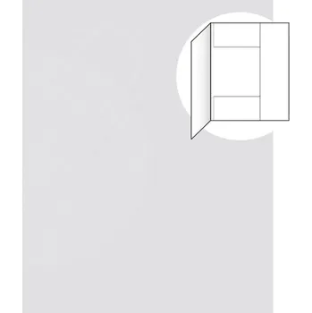 Odkládací mapa se 3 chlopněmi EKO 253 skládaná - bílá