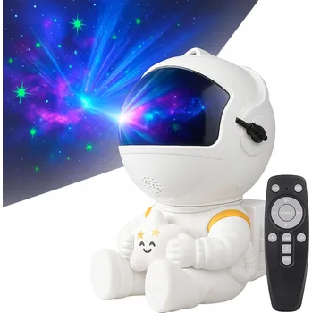 Dětské svítidlo Projektor noční lampička Astro bílá