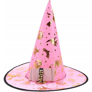 Klobouk HALLOWEEN ČARODĚJNICE KLOBOUK UNIVERZÁLNÍ VELIKOST RŮZNÉ BARVY