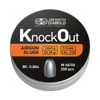 Diabolka Diabolky JSB KnockOut Slugs cal. 5,53mm