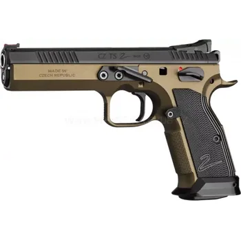 Airsoftová zbraň Pistole CZ 75 TS 2 DEEP BRONZE