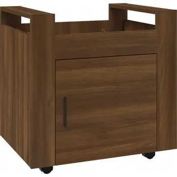 Psací stůl Police pod stůl, hnědý dub, 60x45x60 cm