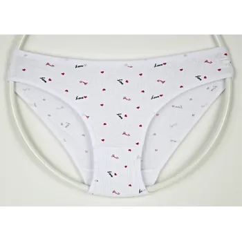 Kalhotky ELEVEK Bavlněné kalhotky vzor K116 Velikost: XL, Barva: bílá