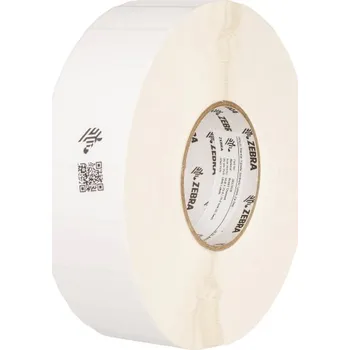 Kancelářský papír Zebra Label, Polypropylene, 40x25mm; Thermal Transfer, 8000T CRYOCOOL, Permanent Adhesive, 76.2mm Core 3017018