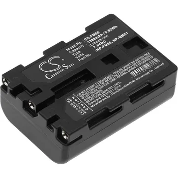 Baterie pro SONY CCD-TR108, Cyber-shot DSC-S50 a další, 1300 mAh, Li-Ion