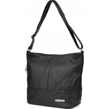 Kabelka Beltimore kabelka přes rameno přírodní kůže černá
