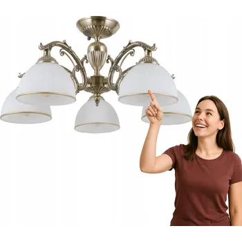 ITALUX PND-5122-5 - Přisazený lustr FENEZA 5xE27/40W/230V