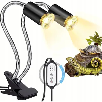 VÝHŘEVNÁ LAMPA DO TERÁRIA E27 UVA UVB PRO ZVÍŘATA A AKVÁRIA