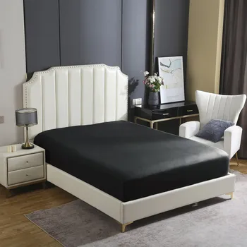 Prostěradlo Prostěradlo s gumou Spod Igły i Nitki bavlněný satén 200 x 220 cm