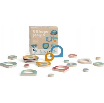 Dřevěná hračka BS Toys Dřevěná pexeso hra: Najdi stejný vzor