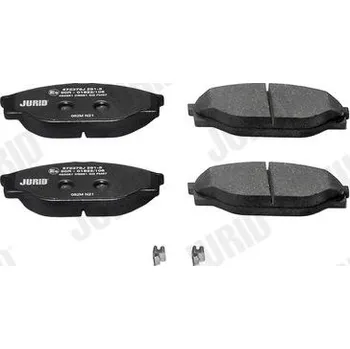 Brzdová destička Sada brzdových destiček, kotoučová brzda JURID 572378J