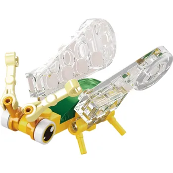 ostatní stavebnice Tvořivý set 26 mikro cihliček 3D model Zlatoočka Mini stavebnice pro děti od 9 let Rozvoj šikovnosti a prostorové představivosti