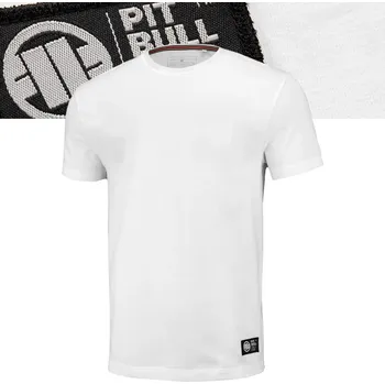 Pánské tričko Pánské Tričko Pitbull Klasické bavlněné tričko Slim Fit Bez loga