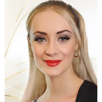 Náušnice Foxette Náušnice z chirurgické oceli se zirkony Statement of Power - Originální F-1131