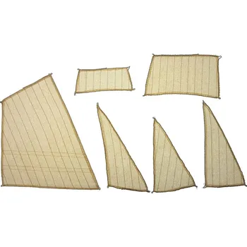 RC model lodě MAMOLI Hunter kutr 1:72 - sada plachet