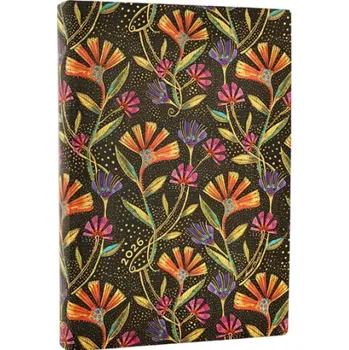 Diář Diář Paperblanks 2026 - Wild Flowers - 12M, Midi, Day-at-a-Time