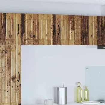 Příborník do zásuvky vidaXL Kuchyňská skříň 2 pcs Staré dřevo 50 x 31 x 40 cm