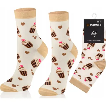 Pánské oblečení Ponožky Intenso vzor cupcakes, velikost 38-40