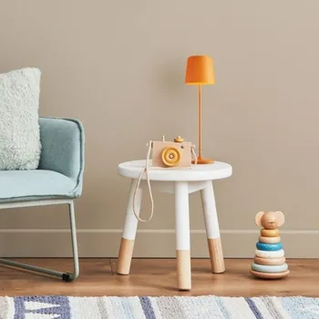 Lampička Brilliant G90939/77 Venkovní AKU stolní lampa KAAMI oranžová USB-A