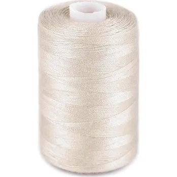 Nit Polyesterové nitě pro overlocky i klasické šití NTF 40/2 1000 m, malé, 863 režná světlá