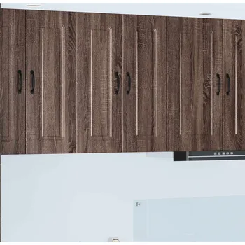 Kuchyňská skříňka vidaXL Kuchyňská skříň Kalmar 2 pcs Hnědý dub 30 x 31 x 80 cm