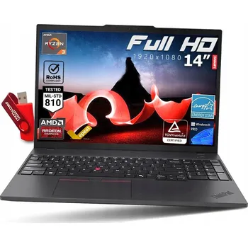 Notebook Notebook Lenovo ThinkPad L14 Gen. 4 14" AMD Ryzen 3 64 GB / 1024 GB černý