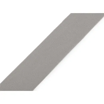 Lemovací proužek velurový k lemování dek šíře 50 mm, střední, 5 šedá