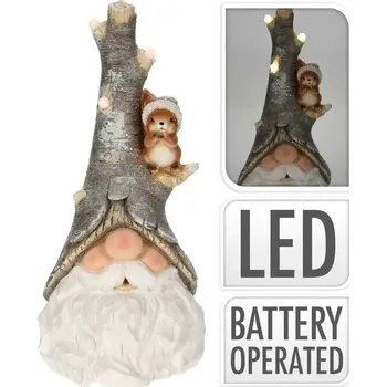 Vánoční dekorace Zdobená figurka Vánoční Koule 57 cm 1 ks