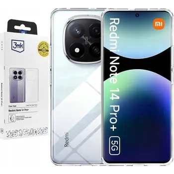 Pouzdro na mobilní telefon Pouzdro 3MK Clear Case pro Redmi Note 14 Pro+