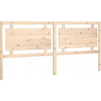Čelo postele, 205,5x4x100 cm, masivní borovicové dřevo Lumarko!