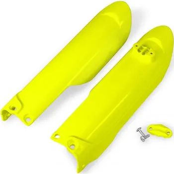 Tlumič řízení UFO kryty předních tlumičů HUSQVARNA TC 85 18-21, barva žlutá (UFO kryty předních tlumičů HUSQVARNA TC 85 18-21, barva žlutá)