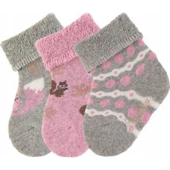 Ponožky sterntaler 3-pack dětské bavlna 15-16