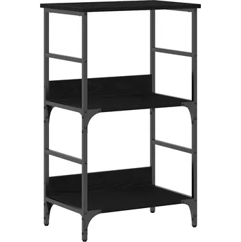 Knihovna Regál VidaXL 33 cm x 82 cm x 50 cm, černý dub