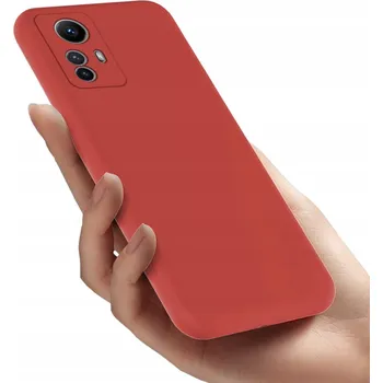Pouzdro na mobilní telefon Zadní Kryt RCBR pro Xiaomi Redmi Note 12S 4G SILICON CASE červený