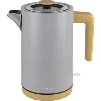 Rychlovarná konvice Rychlovarná konvice šedá 1,5L HUSLA