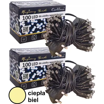 Vánoční dekorace Vánoční osvětlení na stromeček Cortina pro vnitřní použití, 10 m, 101 - 200 světýlek