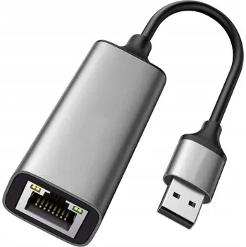 Síťová karta USB ETHERNET ADAPTÉR GIGABIT SÍŤOVÁ KARTA LAN 1000 MB RJ45