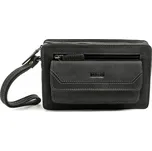 Lagen LM-022-W černá pánská kožená etue