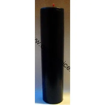 Svíčka Svíčka úzká střední černá reverzní