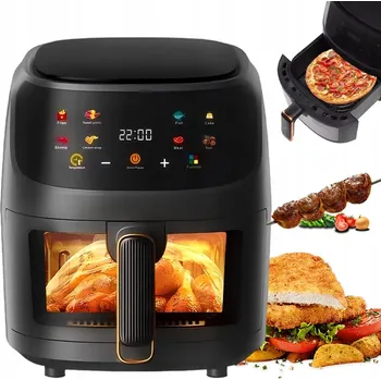 fritéza Horkovzdušná fritéza Lehmann 8L 1800W s 12 programy